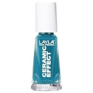 Layla Nail Polish Ceramic Effect 25 Vintage Turquo