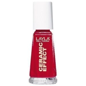 Layla Nail Polish Ceramic Effect 40 Oh My Red