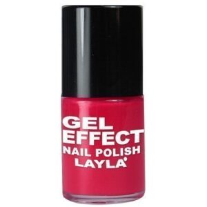 Layla Nail Polish Gel Effect 05 Coral Red