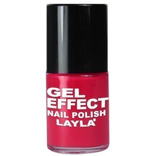 Layla Nail Polish Gel Effect 05 Coral Red