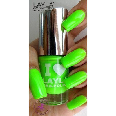 Layla Nail Polish I Love Layla 08 Light Green Fluo