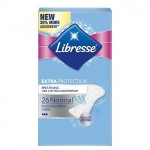 Libresse Extra Protection Normal Pikkuhousunsuoja 26 Kpl