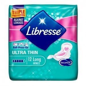 Libresse Ultra Long Wing Terveysside 12 Kpl