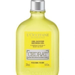 Loccitane Cédrat Shower Gel Suihkugeeli 250 ml