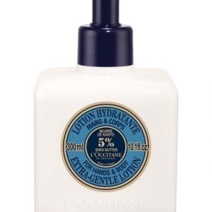 Loccitane Shea Extra Gentle Lotion For Hands & Body Käsi Ja Vartalovoide 300 ml