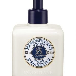Loccitane Shea Ultra Rich Hand & Body Wash Suihkusaippua 300 ml