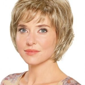 Lofty Peruukki Michelle Keskivaalea / Vaalea Raidoitettu