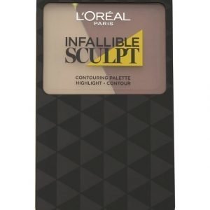 Loreal Infalliable 24h Sculpt Contouring Paletti 10 G Medium Dark