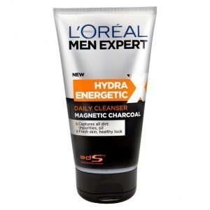 Loreal Men Hydra Energetic Xmagnetic Charcoal Puhdistusgeeli 150 Ml