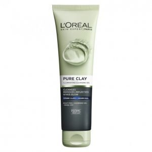 Loreal Pure Clay Illuminating Cleansing Gel Heleyttävä Puhdistusgeeli 150 Ml
