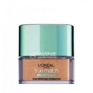 L'oréal Paris True Match Minerals Powder Foundation Mineraalimeikkivoide Caramel