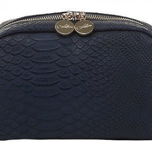 Lulu's Makeup Bag Blue Snake