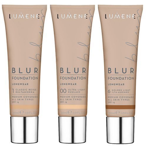 Lumene Blur Foundation 5 Natural Tan / Aurinkoinen
