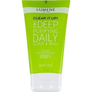 Lumene Clear It Up! 2in1 Deep Purifying Daily Scrub & Wash 150ml