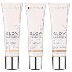 Lumene Glow Foundation 3 Fresh Apricot / Aamun Kajo