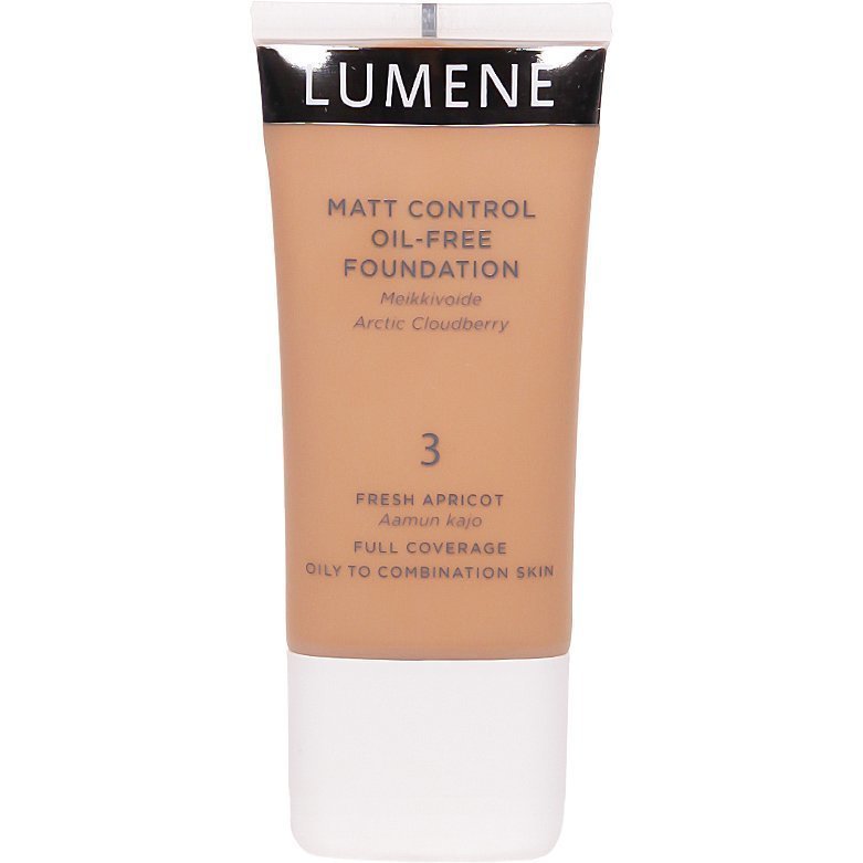 Lumene Matt Control Oil-Free Foundation 3 Fresh Apricot 30ml