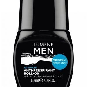 Lumene Men Activate Anti Perspirant Roll On 60 Ml Deodorantti
