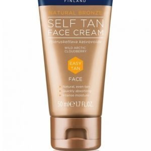 Lumene Natural Bronze Self Tan Face Cream 50 Ml Itseruskettava