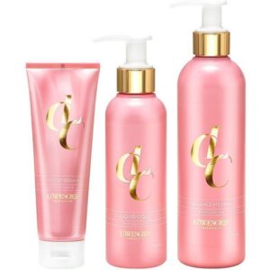 Löwengrip Care & Color LCC Trio Shower Oil 150ml Body Scrub 125ml Body Lotion 250ml
