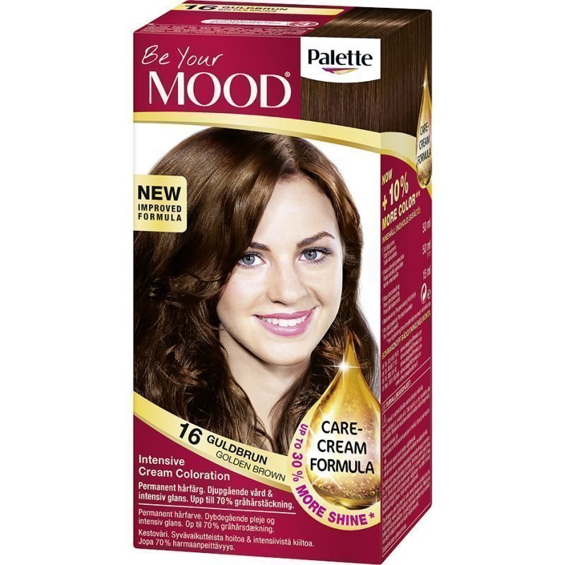 MOOD Hair Colour 4 in 1 No. 16 Golden Brown