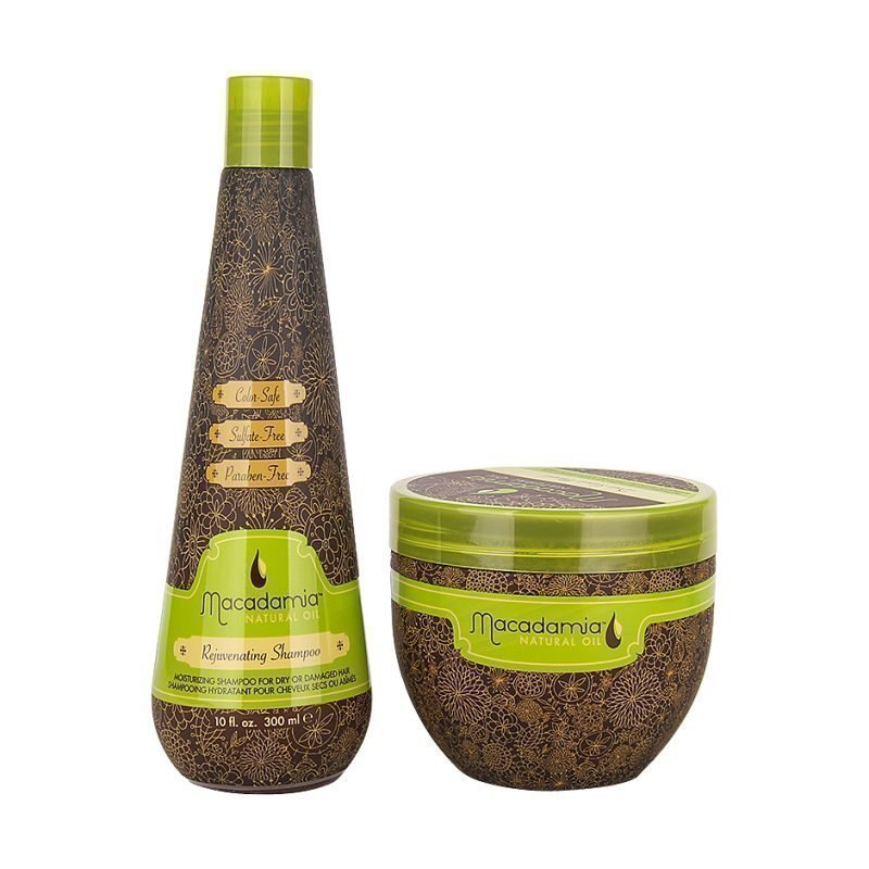 Macadamia Macadamia Duo Rejuvenating Shampoo 300ml Masque 500ml