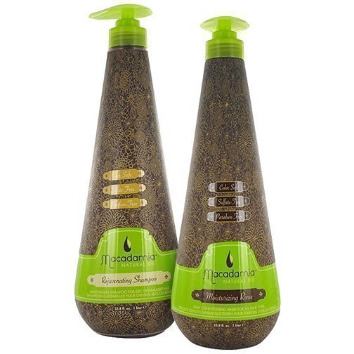 Macadamia Macadamia Duo Rejuvinating Shampoo 1000ml Moisturizing Rinse 1000ml