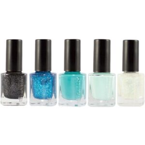 Makeup Revolution Amazing Nail Collection Mermaid 5 x 12ml * Individual shades may vary.