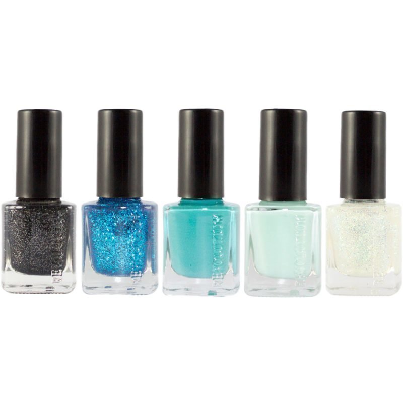 Makeup Revolution Amazing Nail Collection Mermaid 5 x 12ml * Individual shades may vary.
