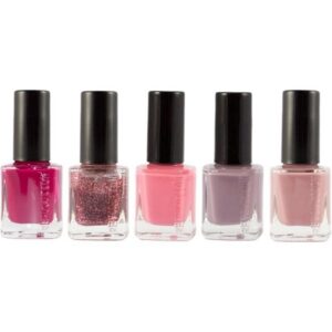 Makeup Revolution Amazing Nail Collection Very Berry 5 x 12ml * Individual shades may vary.