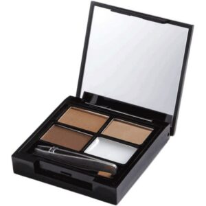 Makeup Revolution Focus & Fix Brow KitDark 3 Brow Powders And A Wax Cream