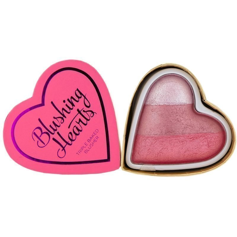 Makeup Revolution I Heart Makeup Blushing Hearts Bursting With Love