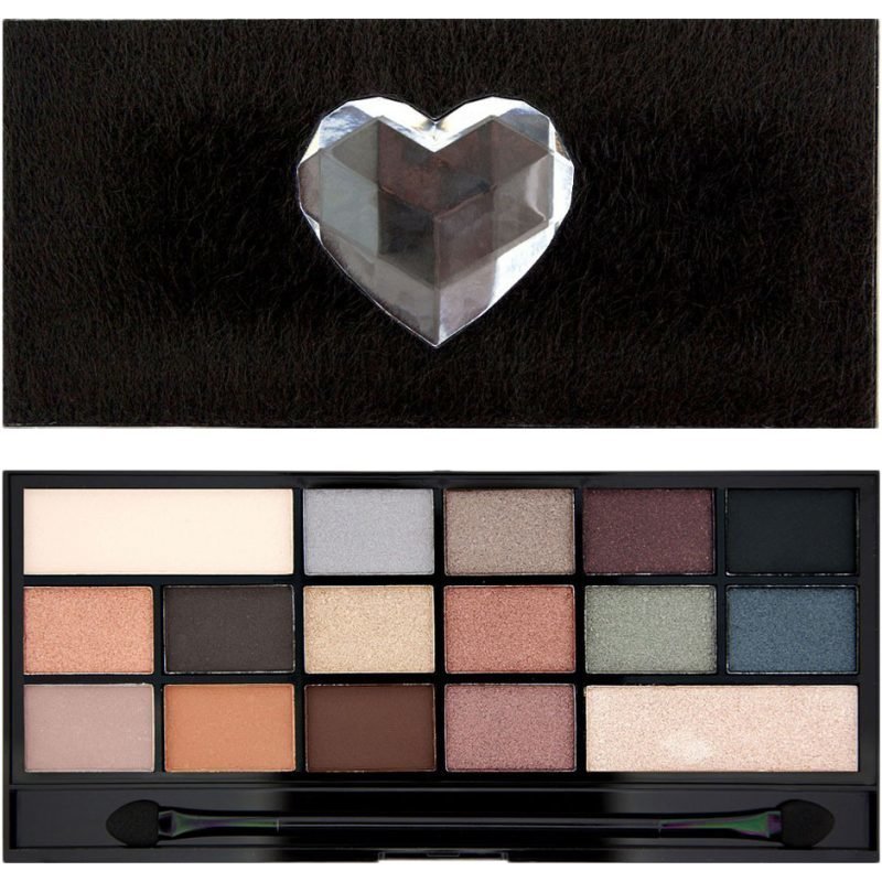 Makeup Revolution I Heart Makeup Faux Fur Covered Palette 16 Eyeshadows