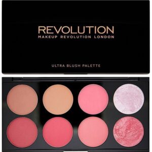 Makeup Revolution Ultra Blush And Contour Palette Sugar And Spice 8 Shades