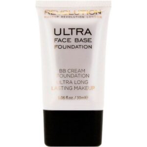 Makeup Revolution Ultra Face Base Foundation BB Cream Foundation Ultra Long Lasting Makeup 02 Pink Tone 30ml