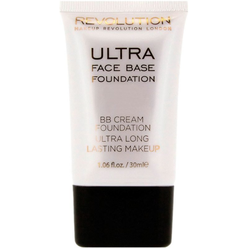 Makeup Revolution Ultra Face Base Foundation BB Cream Foundation Ultra Long Lasting Makeup 02 Pink Tone 30ml