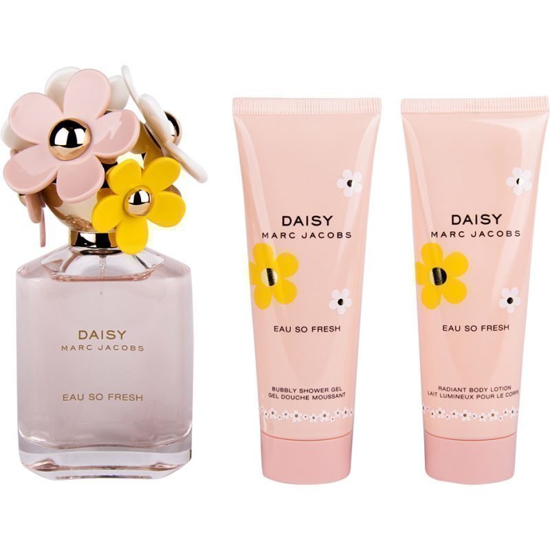 Marc Jacobs Daisy Eau So Fresh EdT 75ml Body Lotion 75ml Shower Gel 75ml