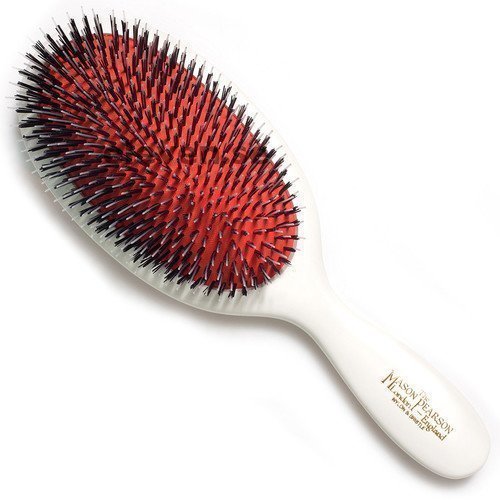 Mason Pearson Medium Junior Bristle & Nylon Ivory
