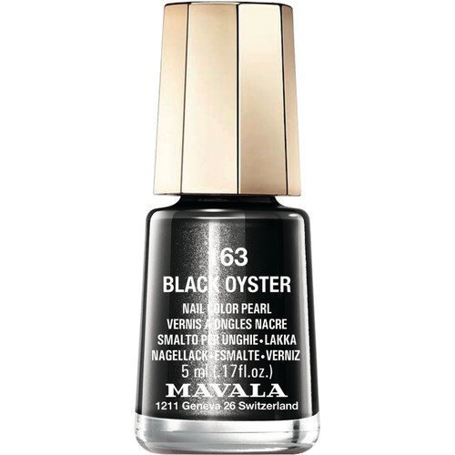 Mavala Nail Color Pearl 163 Black Oyster