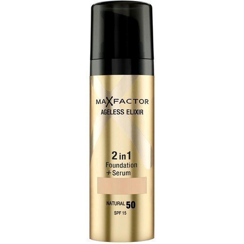 Max Factor Ageless Elixir 2-in-1 Foundation + Serum SPF 15 80 Bronze