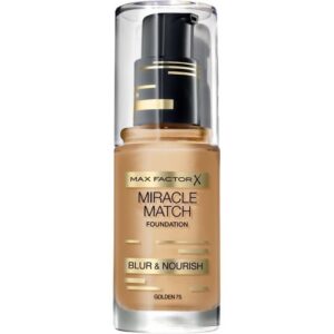 Max Factor Miracle Match Foundation 75 Golden 30ml