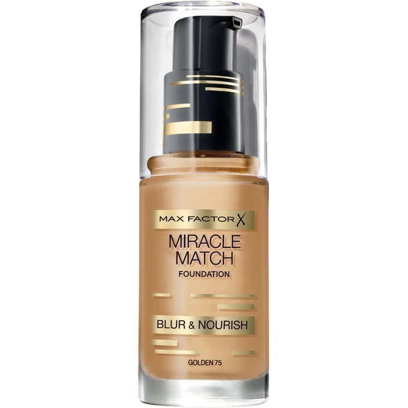 Max Factor Miracle Match Foundation 75 Golden 30ml