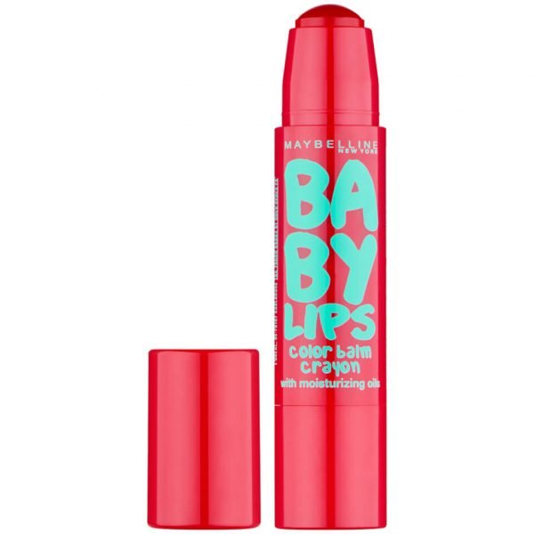 Maybelline Baby Lips Color Crayon Various Shades Candy Red