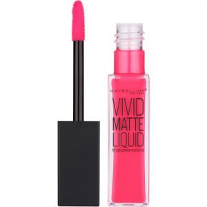 Maybelline Color Sensational Vivid Matte Liquid Lipstick 8 Ml Various Shades 15 Electric Pink
