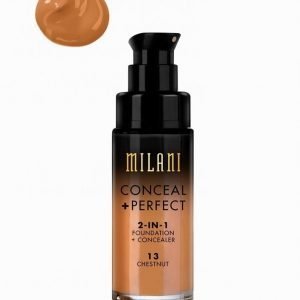 Milani Conceal & Perfect Liquid Foundation Peitevoide Chestnut