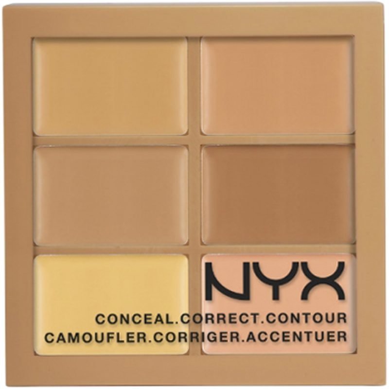 NYX Conceal Correct Contour Palette 3CP02 Medium