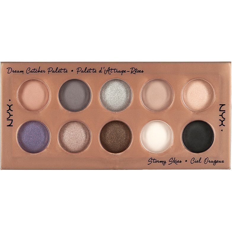 NYX Dream Catcher Shadow Palette DCP03 Stormy Skies 10x1