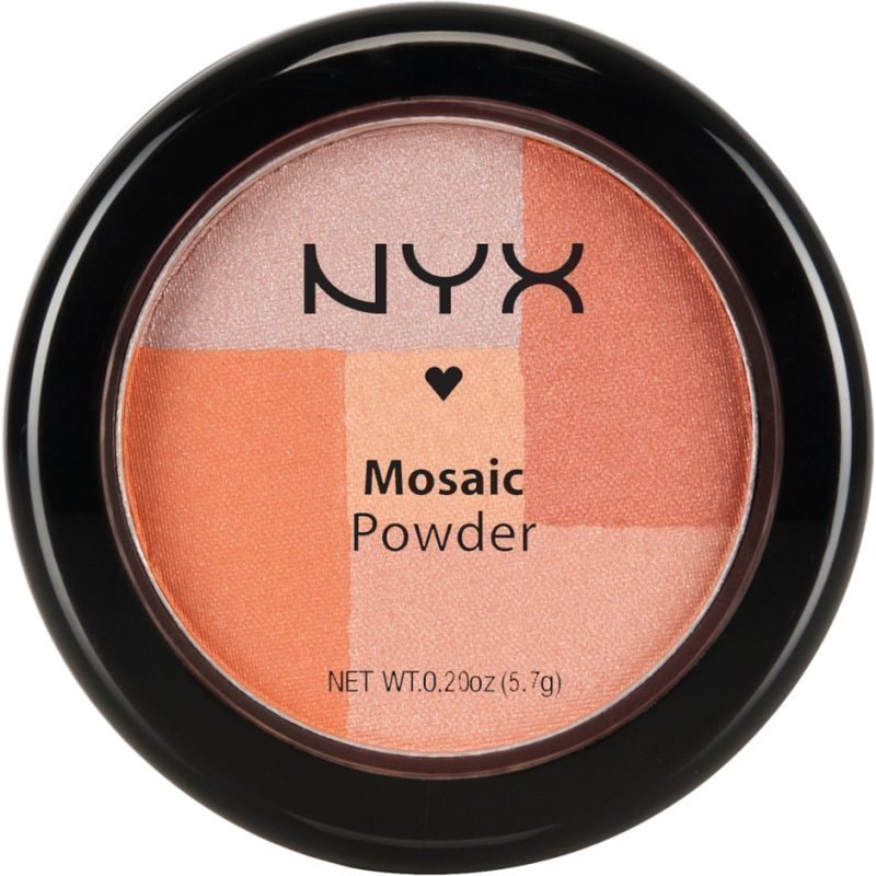 NYX Mosaic Powder Blush MPB05 Silk 5