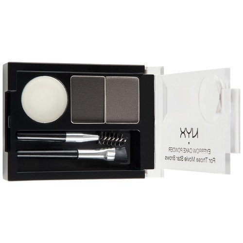 NYX PROFESSIONAL MAKEUP Eyebrow Cake Powder Dark Brown/Brown