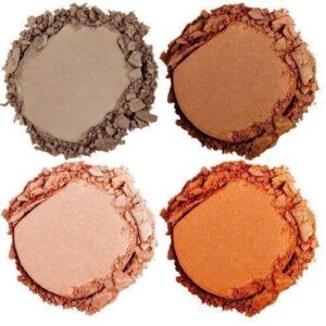 NYX PROFESSIONAL MAKEUP High Hot Singles Eye Shadow Brown Orange & Gold LOL