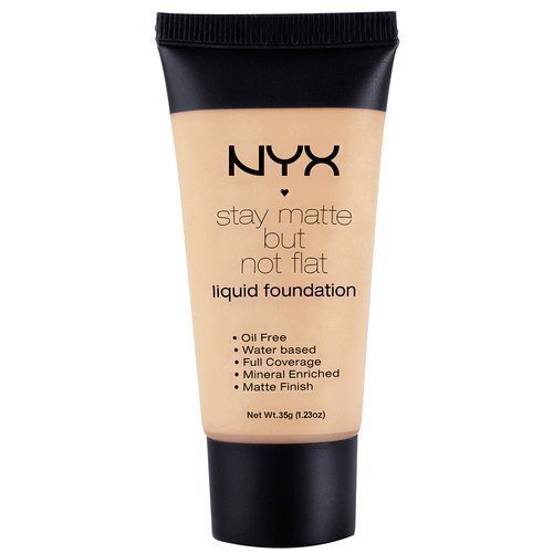 NYX PROFESSIONAL MAKEUP Stay Matte But Not Flat Liquid Foundation TAN